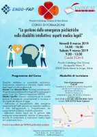 EVENTO ECM_La gestione delle emergenze psichiatriche nella disabilità intellettiva_SANTA MARIA LA LONGA(UD)